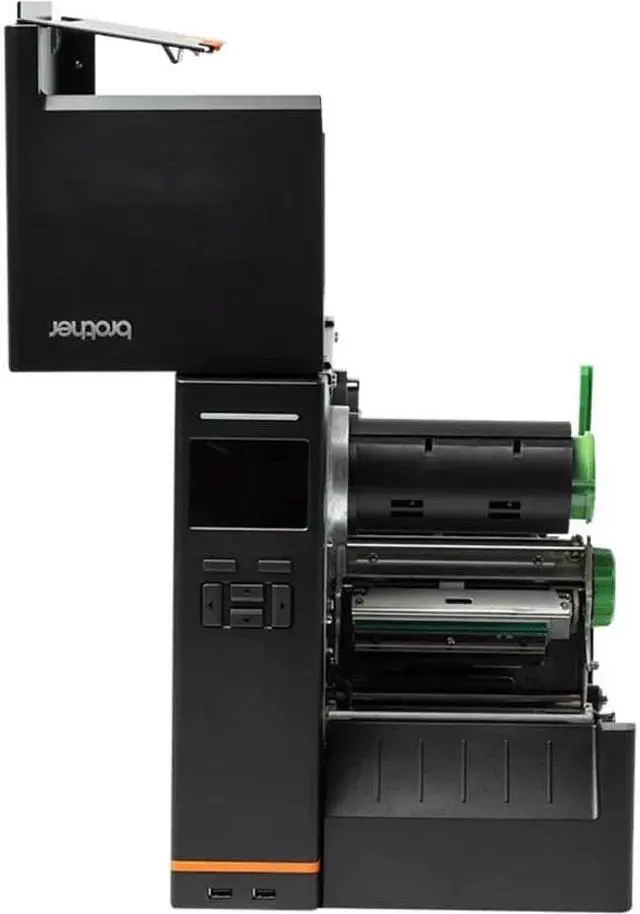 Alt view image 3 of 6 - Brother TJ-4420TN Industrial Direct Thermal/Thermal Transfer Printer Monochrome