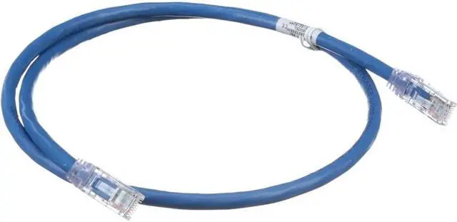 Alt view image 3 of 5 - Panduit Cat 6A 24 AWG UTP Copper Patch Cord 15 ft White UTP6AX15