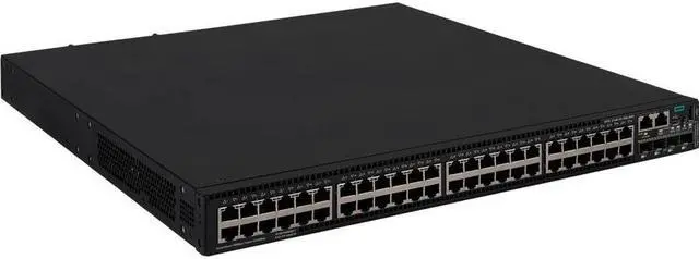 Alt view image 2 of 2 - HPE FlexNetwork 5140 48G PoE+ 4SFP+ HI Switch - 48 Ports - Manageable - Gigabit Ethernet, 10 Gigabit Ethernet - 10/100/1000Base-T, 10GBase-X - 2 Layer Supported - Modular - 1742 W Power Consumption -