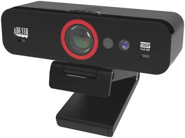 Alt view image 3 of 11 - Adesso CyberTrack F1 Webcam 2.1 Megapixel 30 fps USB 2.0 CybertrackF1