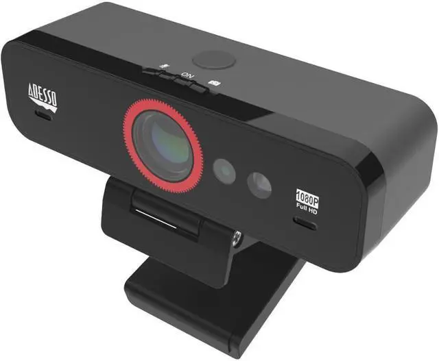 Alt view image 4 of 11 - Adesso CyberTrack F1 Webcam 2.1 Megapixel 30 fps USB 2.0 CybertrackF1