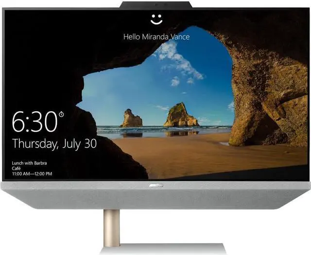Alt view image 9 of 10 - Asus Zen AiO M5401WYA-DH704T All-in-One Computer - AMD Ryzen 7 5825U Octa-core (8 Core) - 16 GB RAM DDR4 SDRAM - 512 GB M.2 PCI Express NVMe 3.0 SSD - 23.8" Full HD 1920 x 1080 - Desktop - AMD Ch