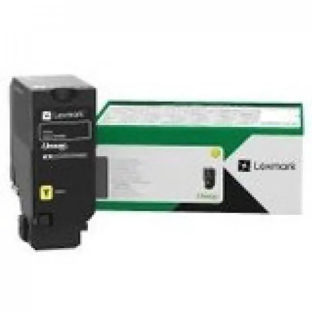 Alt view image 2 of 8 - Lexmark Unison Original Laser Toner Cartridge Yellow 1 Each 81C1XY0