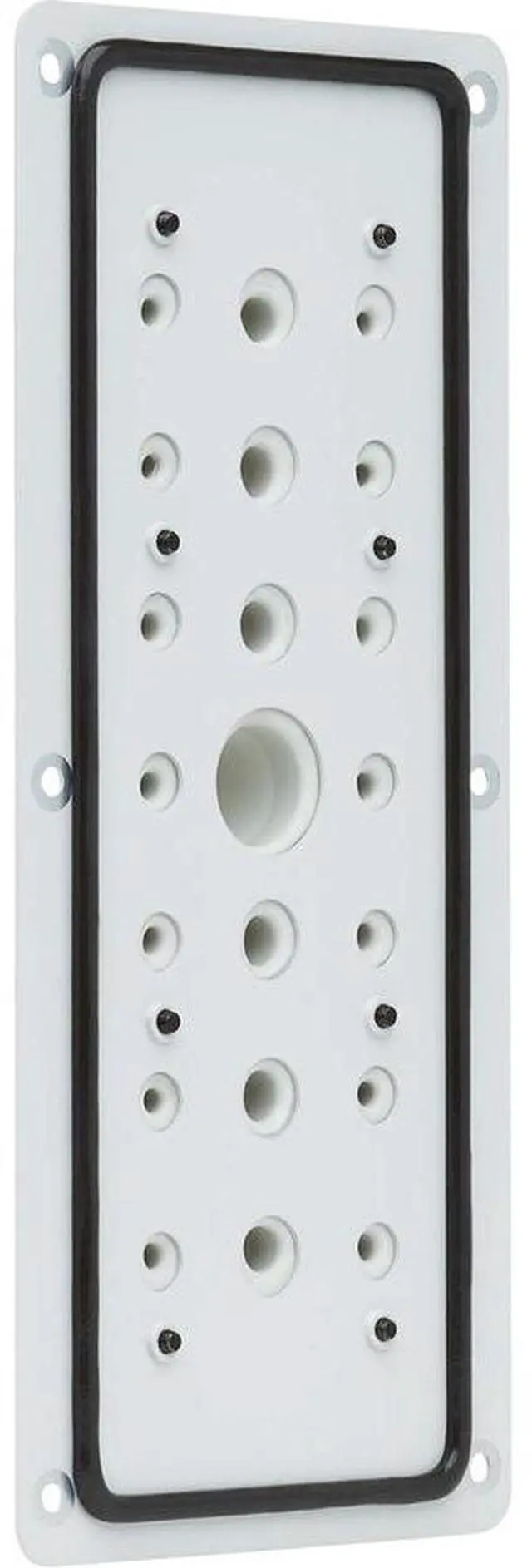Alt view image 9 of 9 - Tripp Lite SmartRack Cable Entry Gland Plate for NEMA-Rated Enclosure Cabinets, 21-Port Membrane - Cable Entry Plate - Metal