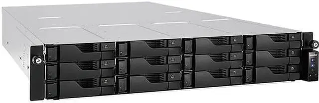 Alt view image 7 of 18 - Asustor AS6512RD 12 Bay Lockerstor 12RD 2U Rackmount NAS w/ Redundant Power Supply (Diskless)