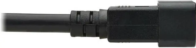 Alt view image 7 of 8 - Tripp Lite 15ft C19 to C20 Power Extension Cord Black P036015