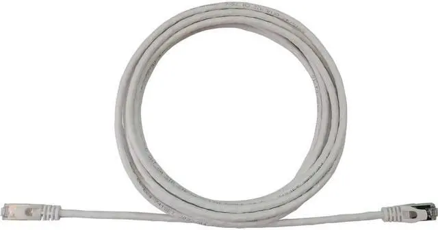 Alt view image 5 of 12 - Tripp Lite Cat6a 10G Snagless Shielded Slim STP Ethernet Cable (RJ45 M/M), PoE, White, 15 ft. (4.6 m) - 15 ft Category 6a Network Cable for Network Device, Server, Switch, Router, Hub, Printer, Comput