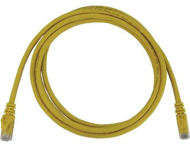 Alt view image 2 of 10 - Tripp Lite Cat6a 10G Snagless Molded UTP Ethernet Cable (RJ45 M/M), PoE, Yellow, 5 ft. (1.5 m) - 5 ft Category 6a Network Cable for Network Device, Switch, Patch Panel, Server, Router, Hub, Printer, C