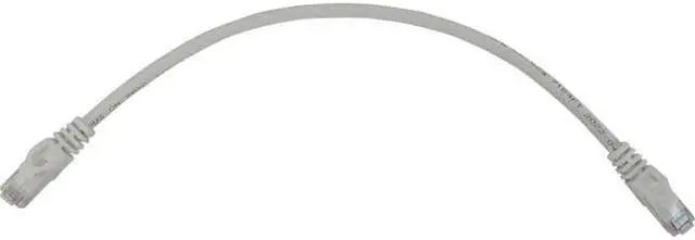 Alt view image 2 of 9 - Tripp Lite Cat6a 10G Snagless Molded UTP Ethernet Cable (RJ45 M/M), PoE, White, 1 ft. (0.3 m) - 1 ft Category 6a Network Cable for Network Device, Switch, Patch Panel, Server, Router, Hub, Printer, Co