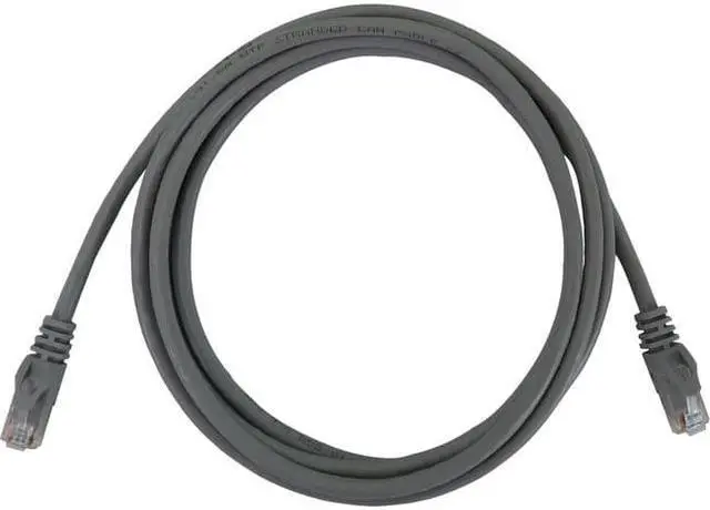 Alt view image 2 of 9 - Eaton Tripp Lite Series Cat6a 10G Snagless Molded UTP Ethernet Cable RJ45 M/M PoE Gray 7 ft. 2.1 m