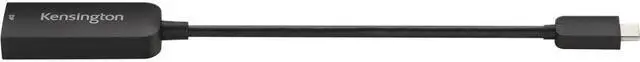 Alt view image 7 of 9 - Kensington CV5000DP USB-C 4K/8K DisplayPort 1.4 Adapter - 1 x 20-pin DisplayPort 1.4 Digital Audio/Video Female - 1 x USB Type C Male - 7680 x 4320 Supported - Black