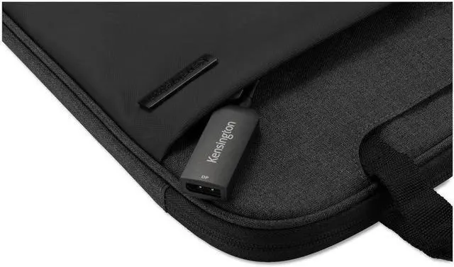 Alt view image 4 of 9 - Kensington CV5000DP USB-C 4K/8K DisplayPort 1.4 Adapter - 1 x 20-pin DisplayPort 1.4 Digital Audio/Video Female - 1 x USB Type C Male - 7680 x 4320 Supported - Black