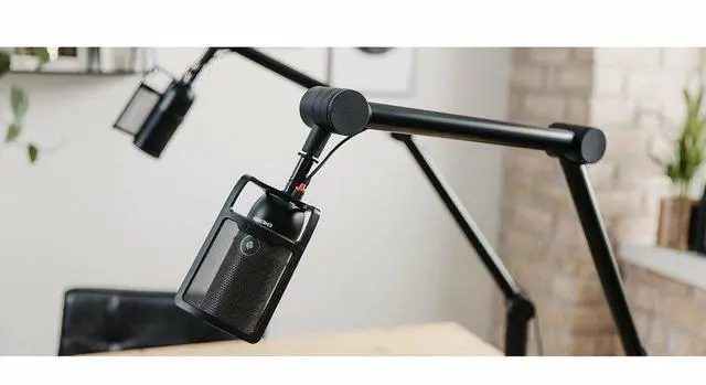 Alt view image 3 of 9 - CHERRY Mounting Arm for Microphone - Black - 3.31 lb Load Capacity