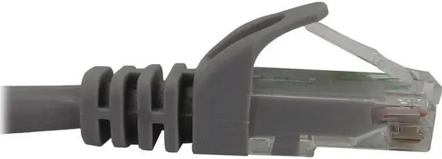 Alt view image 4 of 5 - Tripp Lite Cat6a 10G Snagless Molded UTP Ethernet Cable (RJ45 M/M), PoE, Gray, 25 ft. (7.6 m) - 25 ft Category 6a Network Cable for Network Device, Switch, Patch Panel, Server, Router, Hub, Printer, C