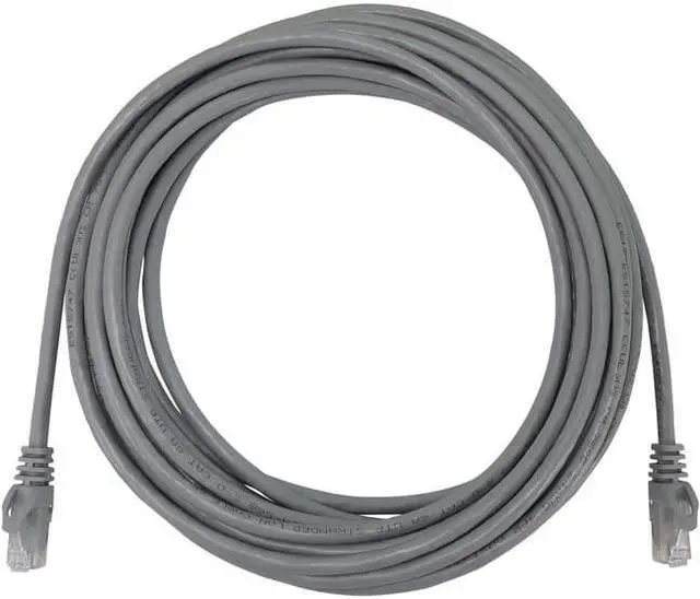 Alt view image 2 of 5 - Tripp Lite Cat6a 10G Snagless Molded UTP Ethernet Cable (RJ45 M/M), PoE, Gray, 25 ft. (7.6 m) - 25 ft Category 6a Network Cable for Network Device, Switch, Patch Panel, Server, Router, Hub, Printer, C