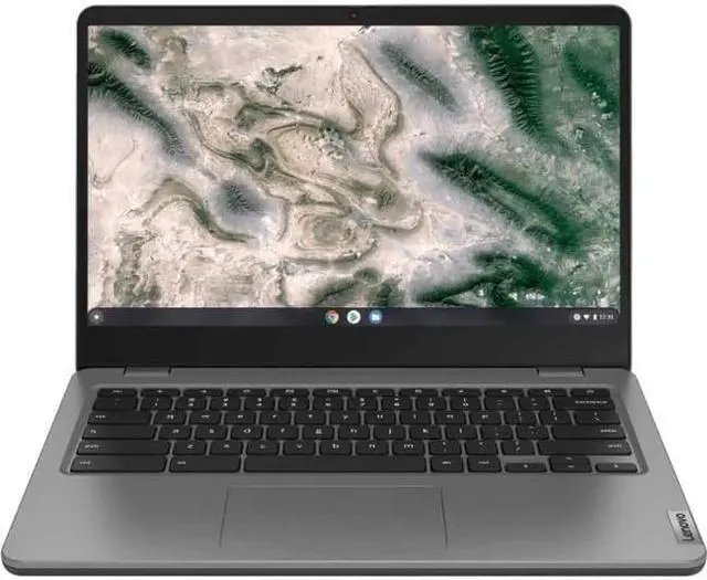 Alt view image 6 of 12 - Lenovo 14e Chromebook Gen 2 82M1000BUS 14" Chromebook - HD - 1366 x 768 - AMD 3015Ce Dual-core (2 Core) 1.20 GHz - 4 GB Total RAM - 4 GB On-board Memory - 32 GB Flash Memory - Storm Gray, Dark Gr