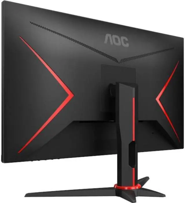 Alt view image 6 of 18 - AOC 24G2SE 23.8" FHD LED Gaming Monitor - Black, Red - Vertical Alignment (VA) - 16.7 Million Colors - Adaptive Sync/FreeSync Premium - 350 Nit - 1 ms - 165 Hz