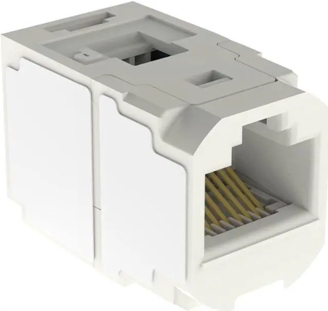 Alt view image 4 of 4 - Panduit RJ-45 Network Adapter - RJ-45 Network Female - Red