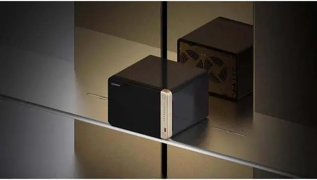 Alt view image 4 of 10 - QNAP Turbo NAS TS-664-8G 6-Bay Diskless SAN/NAS Storage System TS6648GUS