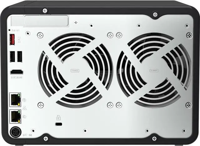 Alt view image 6 of 10 - QNAP Turbo NAS TS-664-8G 6-Bay Diskless SAN/NAS Storage System TS6648GUS