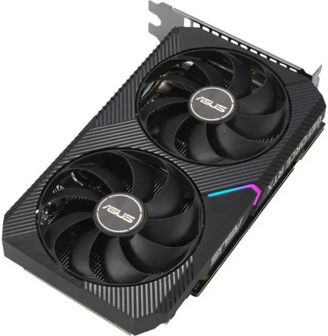 Alt view image 10 of 20 - Asus NVIDIA GeForce RTX3060 12GB GDDR6 Graphic Card DUALRTX3060O12GV2