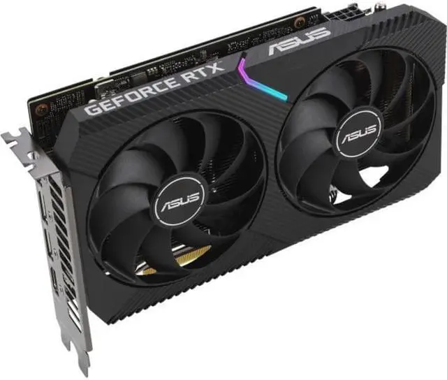 Alt view image 14 of 20 - Asus NVIDIA GeForce RTX3060 12GB GDDR6 Graphic Card DUALRTX3060O12GV2