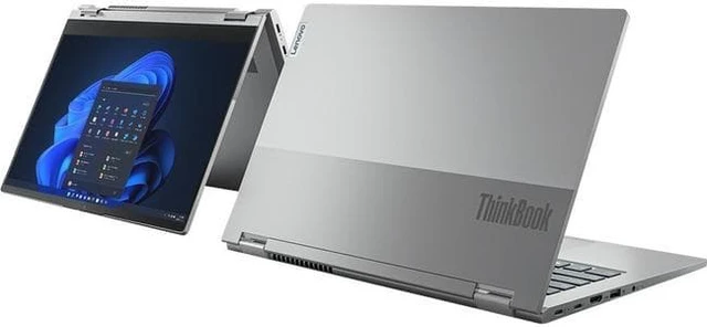 Alt view image 9 of 20 - Lenovo ThinkBook 14s Yoga G3 IRU 21JG001FUS 14" Touchscreen Convertible 2 in 1 Notebook - Full HD - 1920 x 1080 - Intel Core i7 13th Gen i7-1355U Deca-core (10 Core) - 16 GB Total RAM - 8 GB On-b