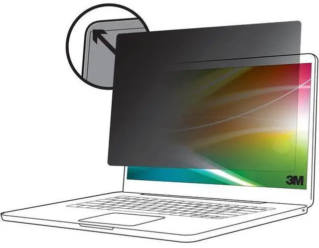 Main image of 3M Bright Screen Privacy Filter for Apple® MacBook Air® 13 2018-20, 16:10, BPNAP001 - For 13.3" Widescreen LCD MacBook Air - 16:10 - Scratch Resistant, Fingerprint Resi