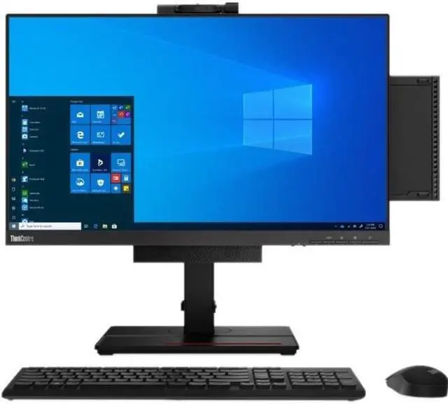 Alt view image 8 of 14 - Lenovo ThinkCentre M75q Gen 2 11JN0070US Desktop Computer - AMD Ryzen 5 PRO 5650GE Hexa-core (6 Core) 3.40 GHz - 8 GB RAM DDR4 SDRAM - 256 GB M.2 PCI Express NVMe SSD - Tiny - Black - AMD PRO 500 Chip