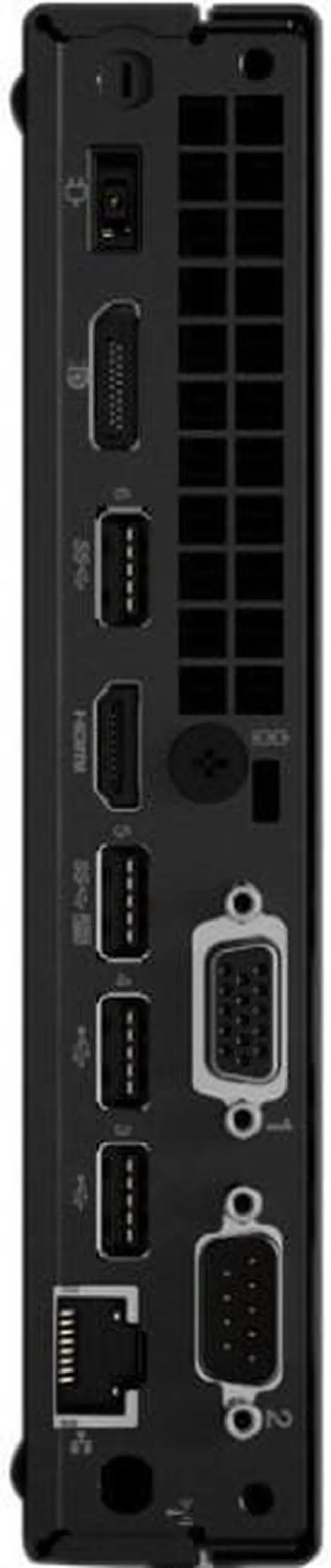 Alt view image 11 of 14 - Lenovo ThinkCentre M75q Gen 2 11JN0070US Desktop Computer - AMD Ryzen 5 PRO 5650GE Hexa-core (6 Core) 3.40 GHz - 8 GB RAM DDR4 SDRAM - 256 GB M.2 PCI Express NVMe SSD - Tiny - Black - AMD PRO 500 Chip