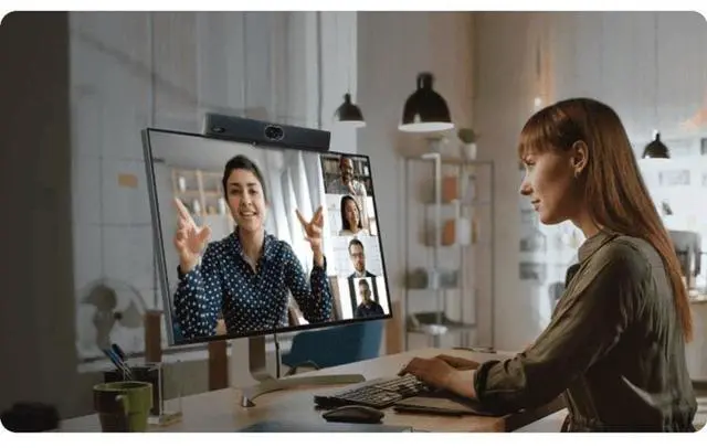 Alt view image 5 of 8 - Yealink 1206611 All-in-one USB Video Bar for Small Rooms UVC34