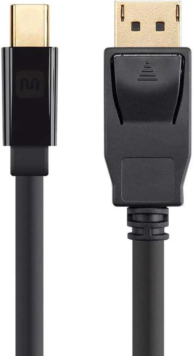 Alt view image 12 of 14 - Monoprice Mini DisplayPort 1.2 to DisplayPort Cable - 10 Feet, 4K Capable, Supports 3D Video - Select Series