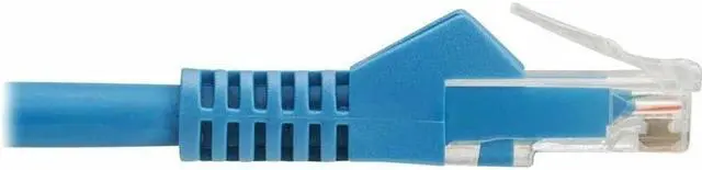 Alt view image 5 of 7 - Cat6 Gigabit Snagless Molded UTP Ethernet Cable (RJ45 M/M), PoE, LSZH, Blue, 2 m - 6.56 ft Category 6 Network Cable for Network Device, PoE Device, Router, Switch, Hub, Modem, Computer, Printer, Acces