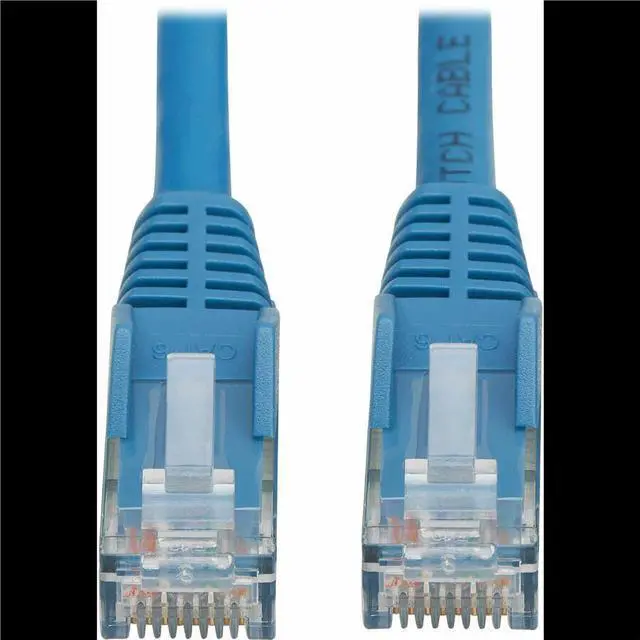 Alt view image 6 of 7 - Cat6 Gigabit Snagless Molded UTP Ethernet Cable (RJ45 M/M), PoE, LSZH, Blue,2.5m - 8.20 ft Category 6 Network Cable for Network Device, Server, Switch, PoE Device, Patch Panel, Printer, Computer, Phot