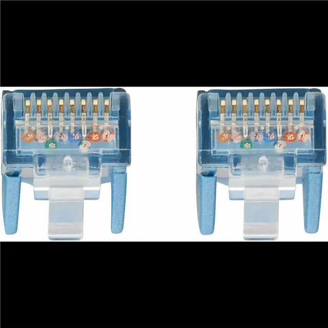 Alt view image 4 of 7 - Cat6 Gigabit Snagless Molded UTP Ethernet Cable (RJ45 M/M), PoE, LSZH, Blue,2.5m - 8.20 ft Category 6 Network Cable for Network Device, Server, Switch, PoE Device, Patch Panel, Printer, Computer, Phot