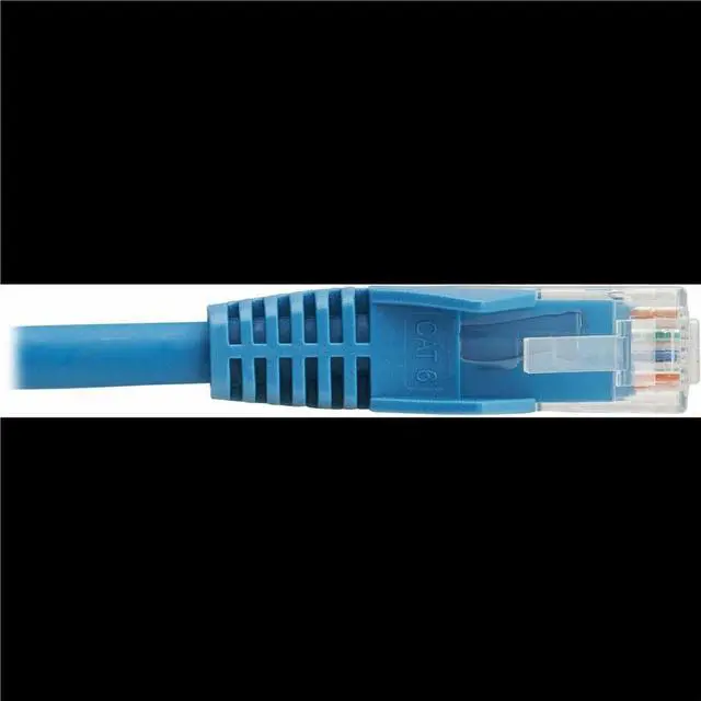 Alt view image 5 of 7 - Cat6 Gigabit Snagless Molded UTP Ethernet Cable (RJ45 M/M), PoE, LSZH, Blue,2.5m - 8.20 ft Category 6 Network Cable for Network Device, Server, Switch, PoE Device, Patch Panel, Printer, Computer, Phot