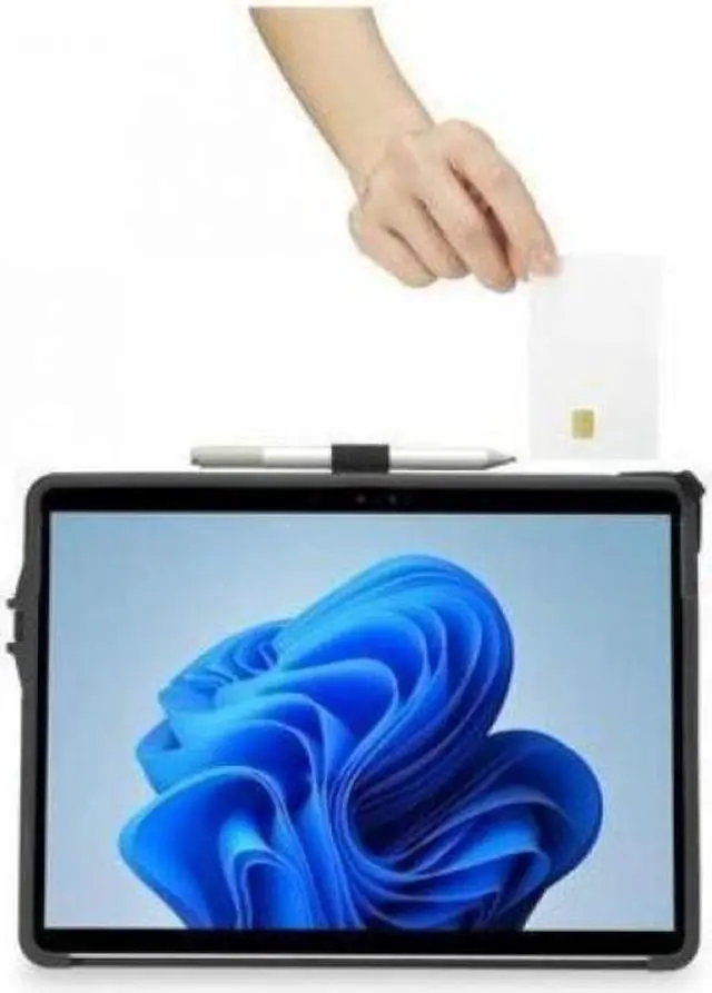 Alt view image 6 of 12 - Kensington BlackBelt Rugged Carrying Case Microsoft Surface Pro 9 Tablet, Stylus - Drop Resistant - Hand Strap