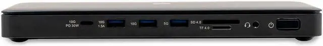 Alt view image 5 of 20 - IOGEAR Docking Station Dock Pro USB4 8K Triple View - GUD4C8K3