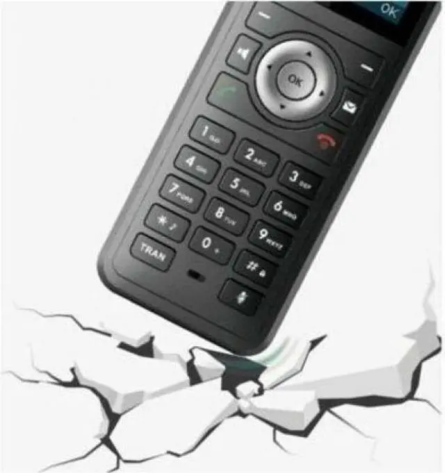 Alt view image 3 of 10 - Yealink Ruggedized DECT Handset 1302006