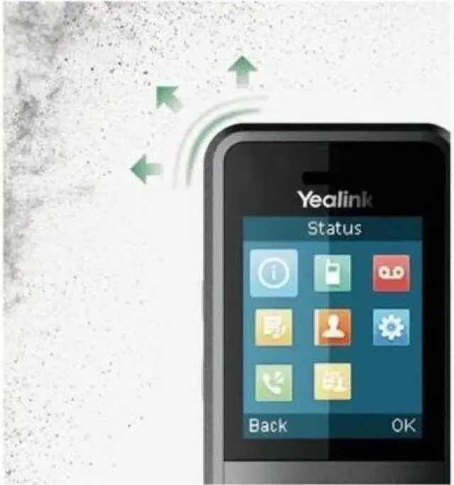 Alt view image 6 of 10 - Yealink Ruggedized DECT Handset 1302006