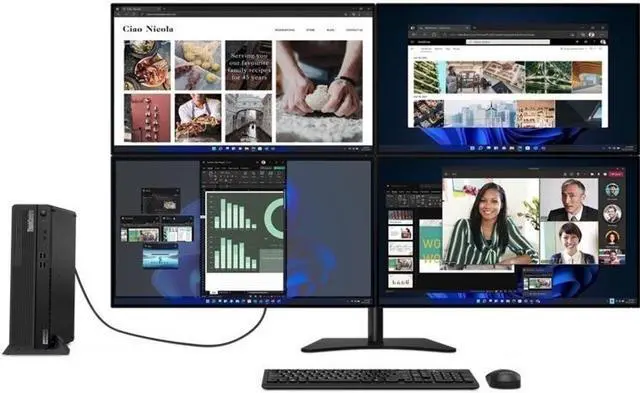 Alt view image 10 of 20 - Lenovo ThinkCentre M90s Gen 3 - SFF Core i5 12500 3 GHz - vPro Ente (11TT000JUS)