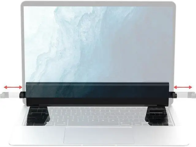 Alt view image 3 of 7 - CTA Digital Locking and Folding Security Laptop Desk Mount - 12.2" to 17" Screen Support - 1