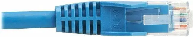 Alt view image 6 of 7 - Tripp Lite Cat6 Gigabit Snagless Molded UTP Ethernet Cable (RJ45 M/M), PoE, LSZH, Blue, 4 m - 13.12 ft Category 6 Network Cable for Network Device, Router, Switch, Server, Hub, Modem, Printer, Compute