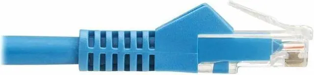 Alt view image 7 of 7 - Tripp Lite Cat6 Gigabit Snagless Molded UTP Ethernet Cable (RJ45 M/M), PoE, LSZH, Blue, 4 m - 13.12 ft Category 6 Network Cable for Network Device, Router, Switch, Server, Hub, Modem, Printer, Compute