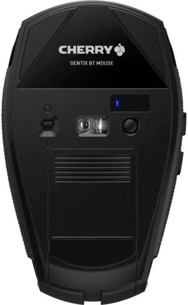 Alt view image 5 of 9 - cherry gentix bt wireless bluetooth mouse, multi-device function for up to 3 devices, switchable resolution (1k/2k dpi), 7 buttons and scroll wheel, battery operated (black)