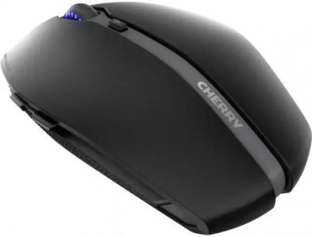Alt view image 7 of 9 - cherry gentix bt wireless bluetooth mouse, multi-device function for up to 3 devices, switchable resolution (1k/2k dpi), 7 buttons and scroll wheel, battery operated (black)