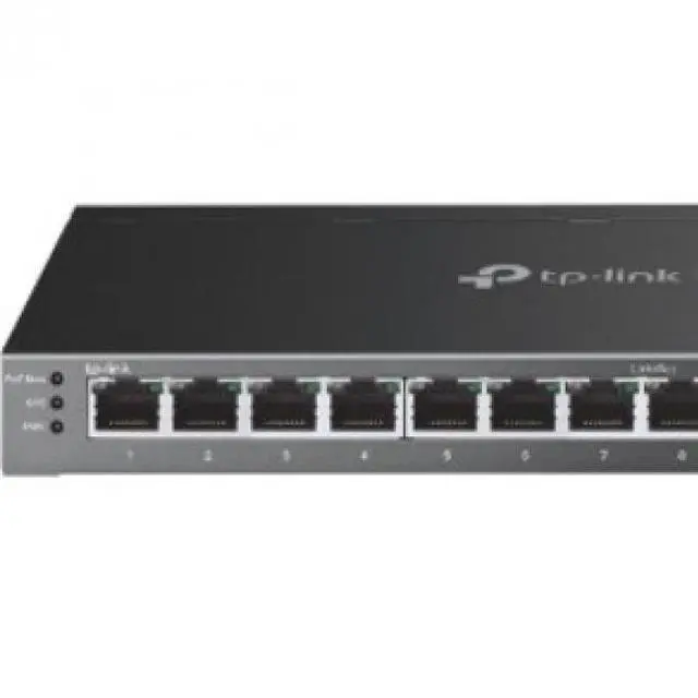 Alt view image 5 of 10 - TP-Link TL-SG2016P | 16 Port Gigabit Smart Managed PoE switch | 8 PoE+ Port @120W | Omada SDN Integrated | PoE Recovery | IPv6 | Static Routing | L2/L3/L4 QoS