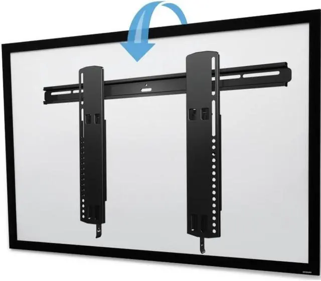 Alt view image 12 of 17 - Sanus VLT16-B1 Slim Tilting Wall Mount for 51-80" Flat Panels