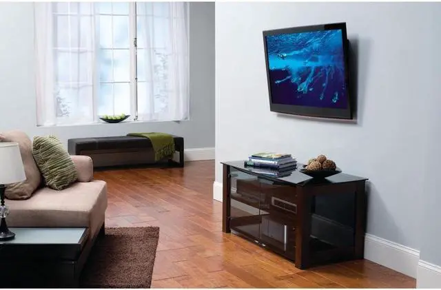 Alt view image 14 of 17 - Sanus VLT16-B1 Slim Tilting Wall Mount for 51-80" Flat Panels