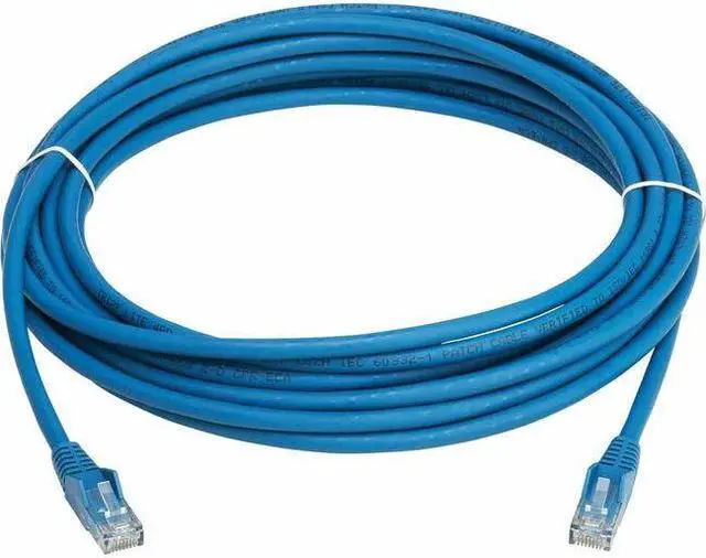 Alt view image 2 of 6 - Tripp Lite Cat6 Gigabit Snagless Molded UTP Ethernet Cable (RJ45 M/M), PoE, LSZH, Blue, 7 m - 22.97 ft Category 6 Network Cable for Network Device, PoE Device, Access Control Device, VoIP Device, Secu